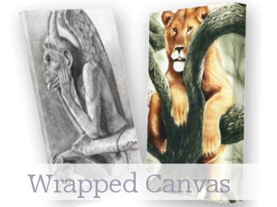 wrapped canvas prints at Zazzle